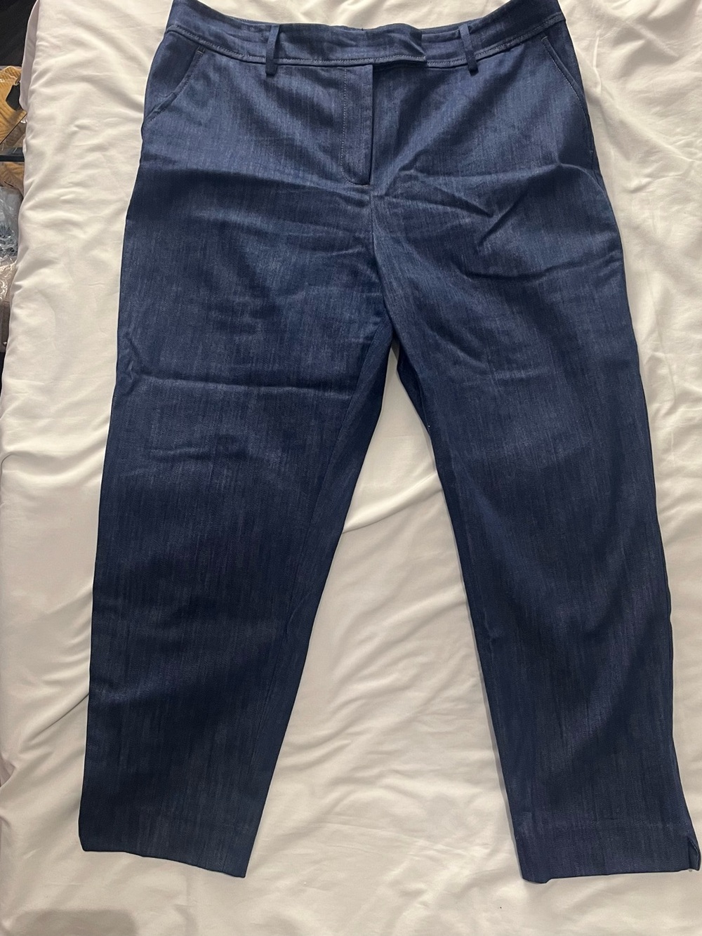 Talbots Size 16 Navy Blue Tailored Dress Pants